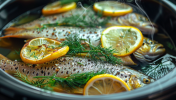 How to quickly and tasty cook trout in a slow cooker
