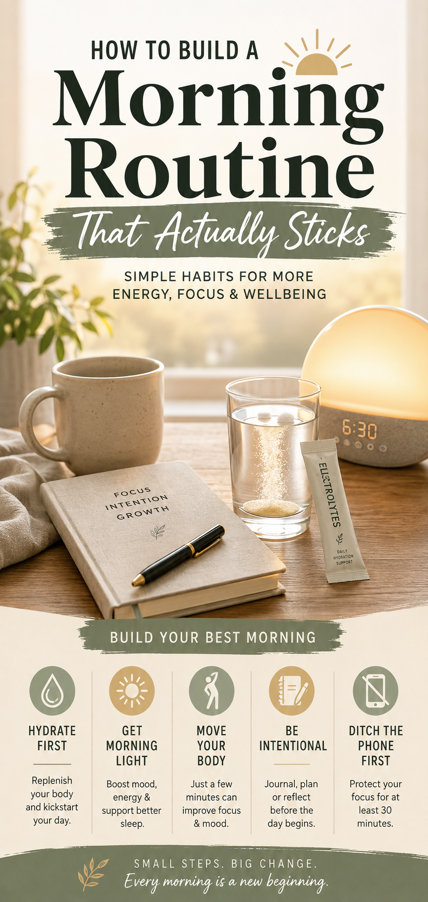 How to Build a Morning Routine That Actually Sticks