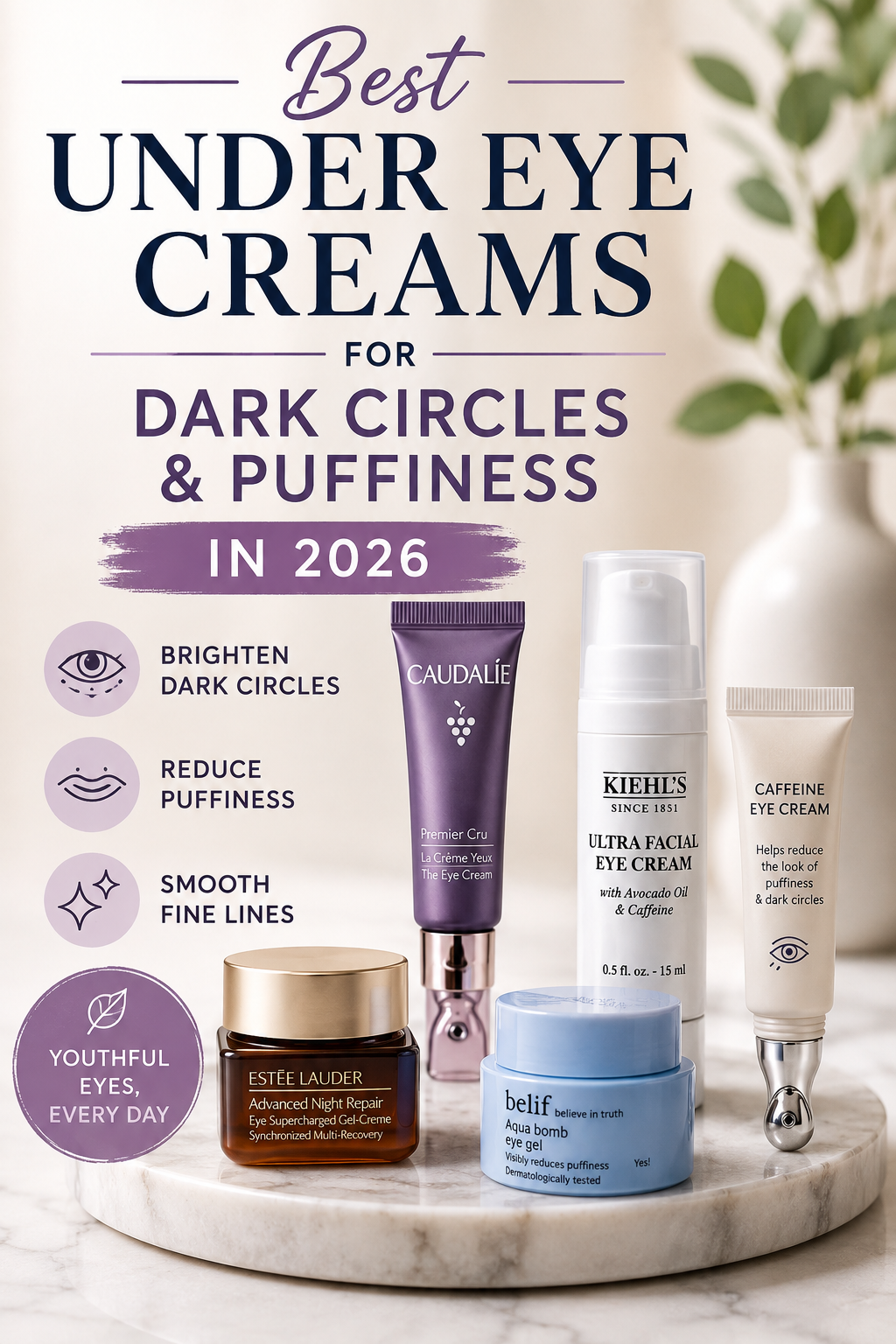 Best Under Eye Creams for Dark Circles and Puffiness in 2026